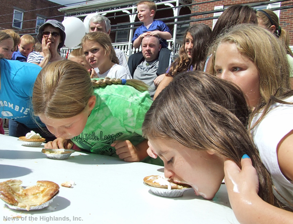 File photo The pie eating contest, a favorite during the Fall Festival, returns at 11:30 a.m. and 2:30 p.m. on Sunday, Sept. 15. 