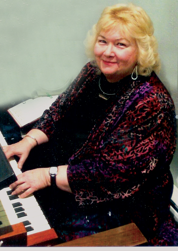 Photo contributed Elissa Zahn has been playing the organ in area churches for 50 years. She will celebrate the milestone with a special concert at 3 p.m. on Sunday, Nov. 3, at Grace United Methodist Church in Newburgh. 