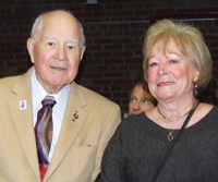 Bill and Pat Larkin were honored at the Newburgh Armory Unity Center on Dec. 4.