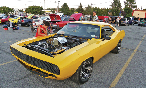 Photo contributed Saturday Night Cruisers Car Club will bring its car show to Cornwall on Sunday, Sept. 4.  The event will help raise money for the local police departments.