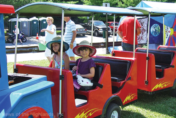File photo The toy train makes its return as one of the children’s activities at RiverFest. 