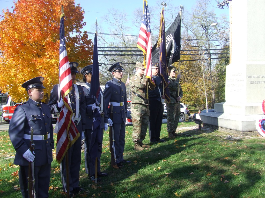 NYMA and Post 353 provided the color guard.