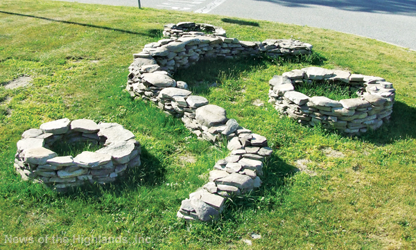 stone wall sculpture