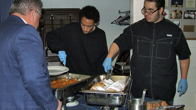 BOCES culinary students serve breakfast